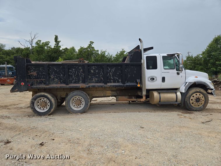 image for item EW8503 2007 International SF637 dump truck