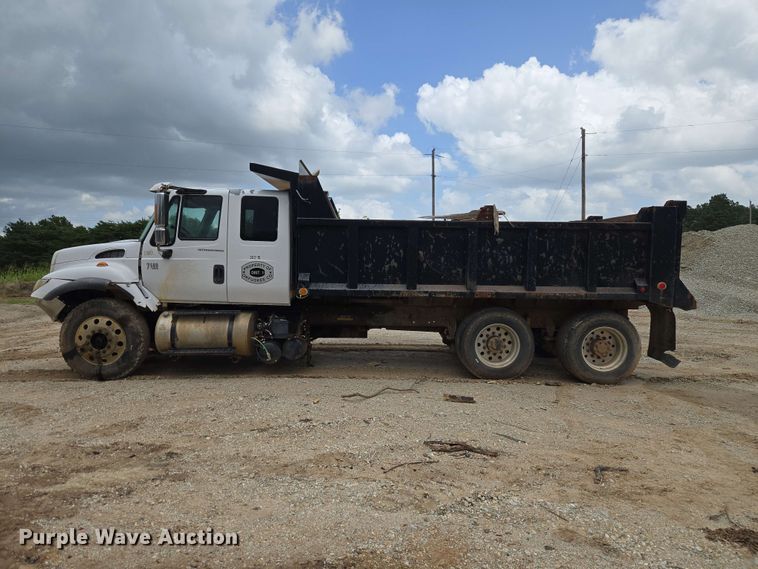 image for item EW8503 2007 International SF637 dump truck