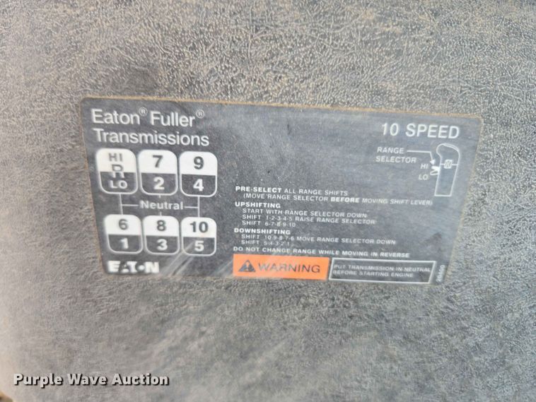 image for item EW8503 2007 International SF637 dump truck