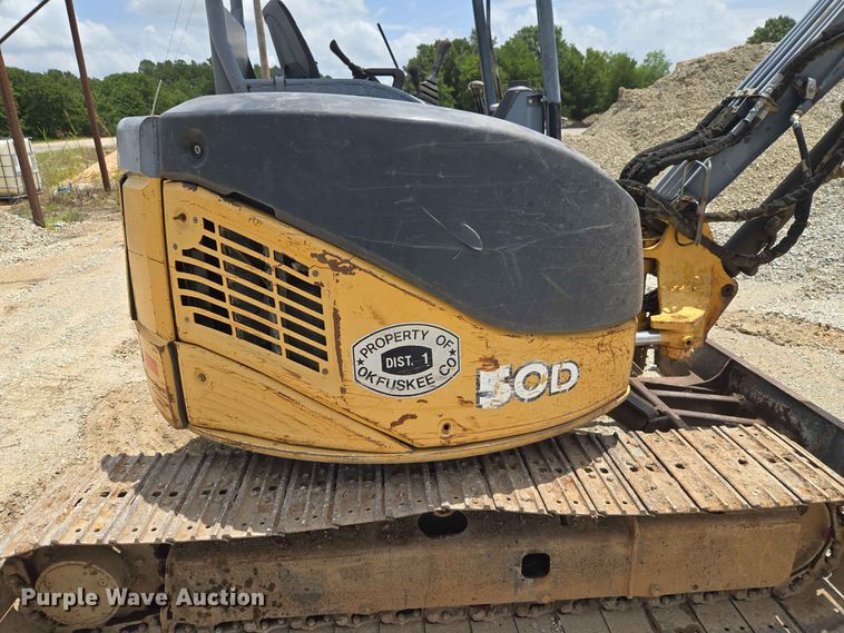 image for item EW8505 2005 John Deere 50D mini excavator