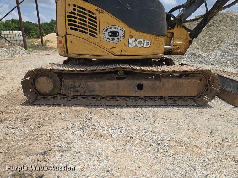 image for item EW8505 2005 John Deere 50D mini excavator