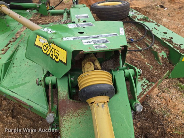 image for item EW8506 2016 John Deere CX15 rotary mower