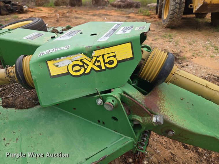 image for item EW8506 2016 John Deere CX15 rotary mower