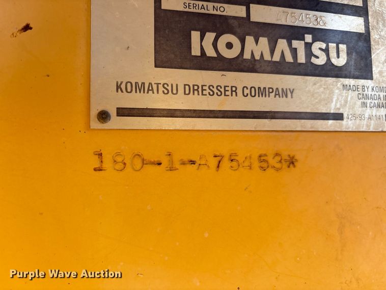 image for item EX0008 1994 Komatsu WA180-1 wheel loader