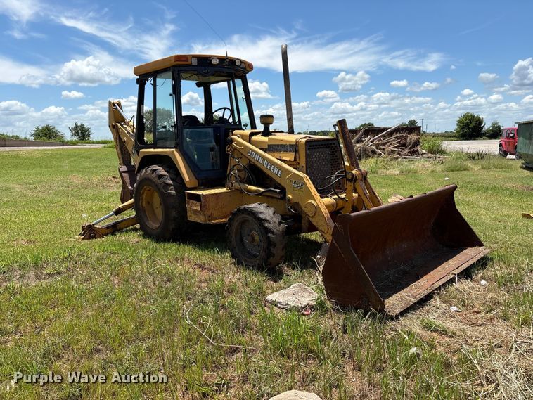 image for item EX0010 1994 John Deere 310D backhoe