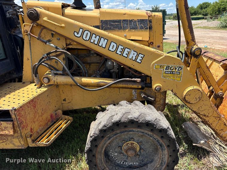 image for item EX0010 1994 John Deere 310D backhoe