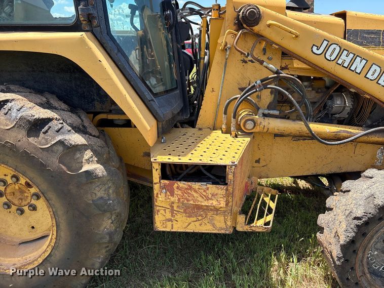 image for item EX0010 1994 John Deere 310D backhoe