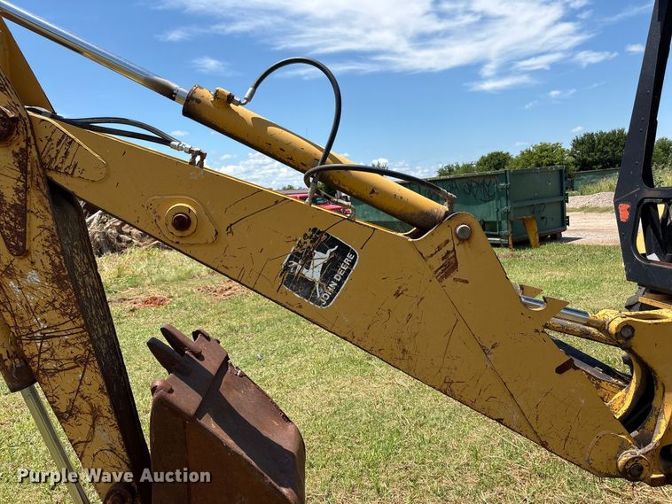 image for item EX0010 1994 John Deere 310D backhoe