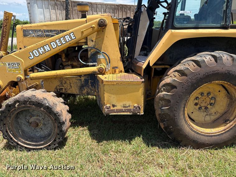 image for item EX0010 1994 John Deere 310D backhoe