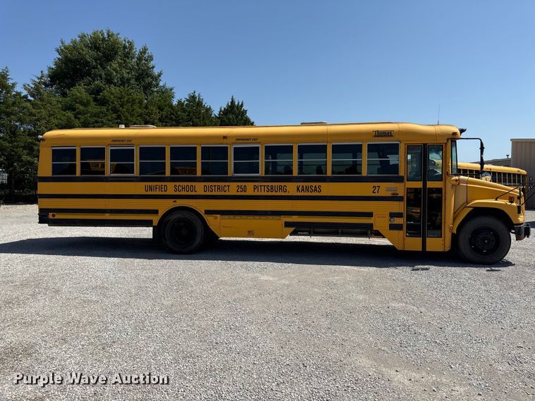 image for item EX2059 2002 Thomas school bus
