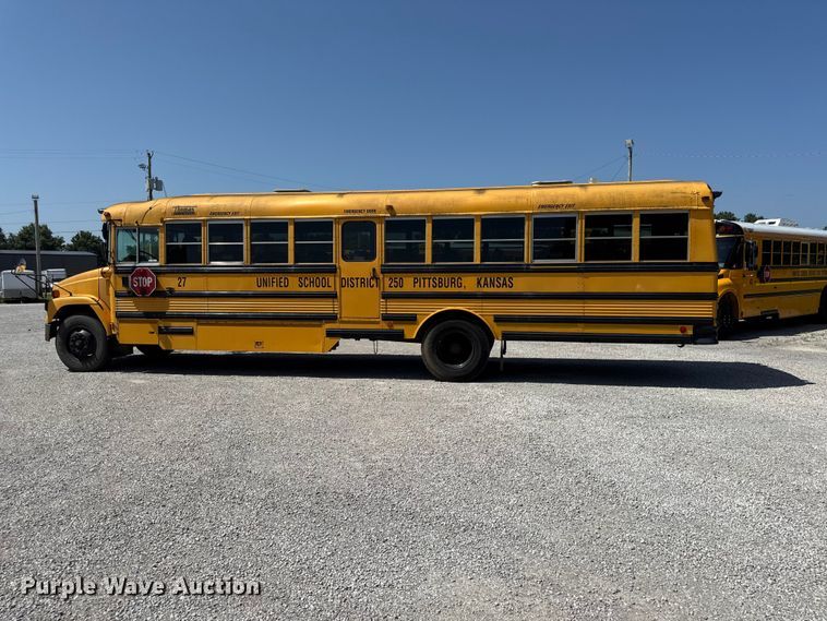 image for item EX2059 2002 Thomas school bus