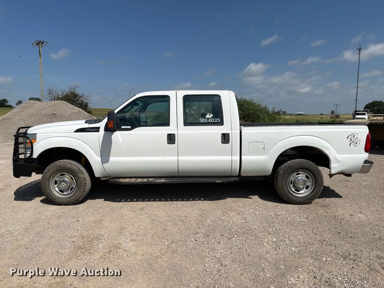 image for item EX2516 2011 Ford F250 Super Duty Crew Cab pickup truck