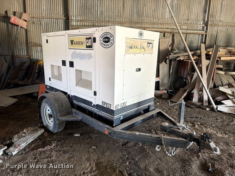 image for item EX2519 2000 Caterpillar XQ30 generator