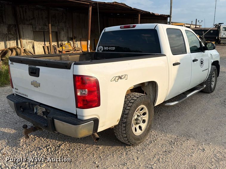 image for item EX4054 2008 Chevrolet Silverado Crew Cab pickup truck
