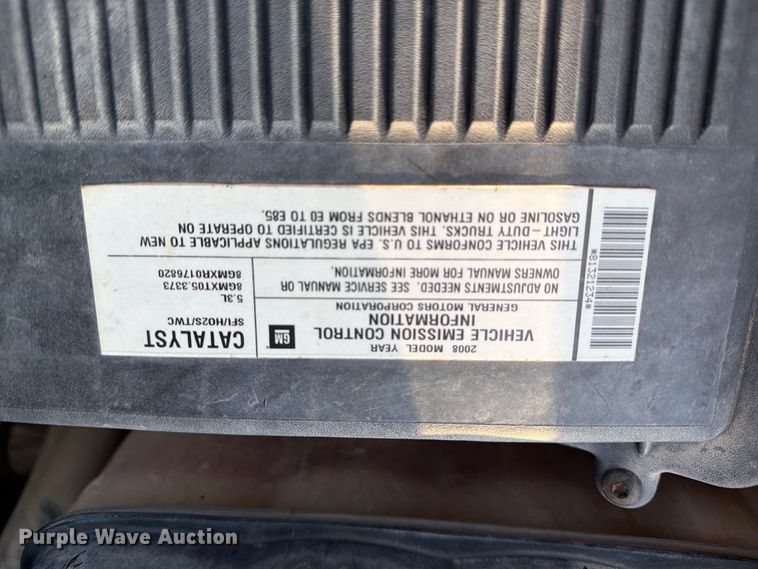 image for item EX4054 2008 Chevrolet Silverado Crew Cab pickup truck