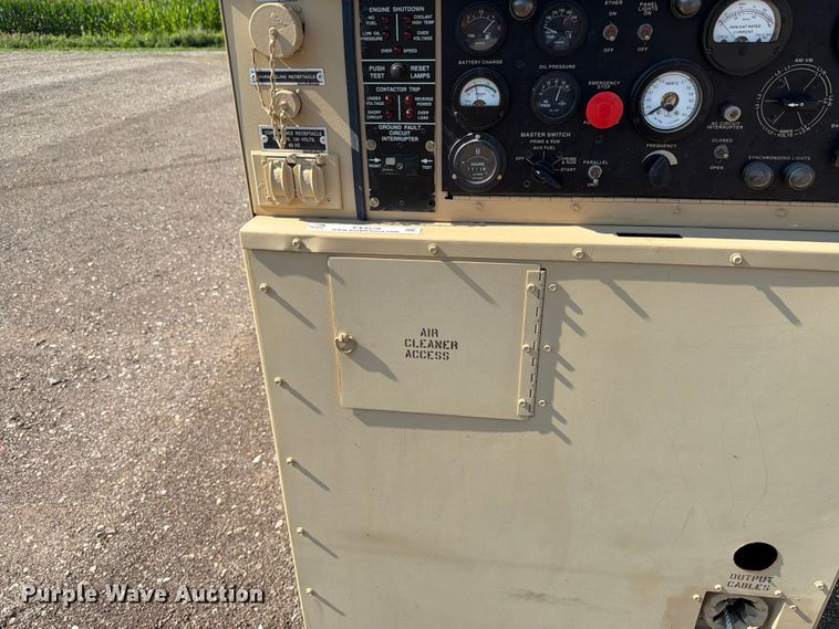 image for item EX4578 1999 Fremont Div MEP-805A generator