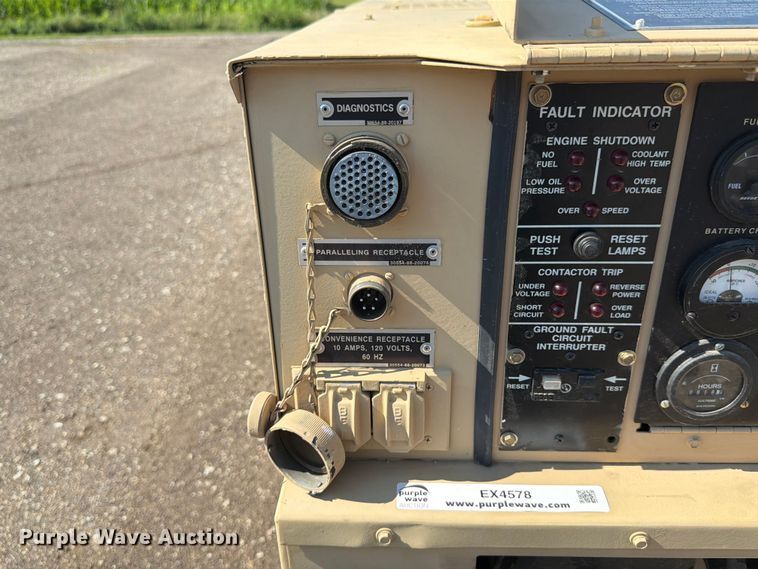 image for item EX4578 1999 Fremont Div MEP-805A generator