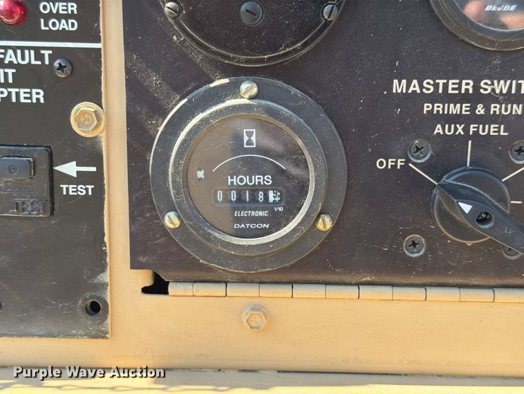 image for item EX4578 1999 Fremont Div MEP-805A generator