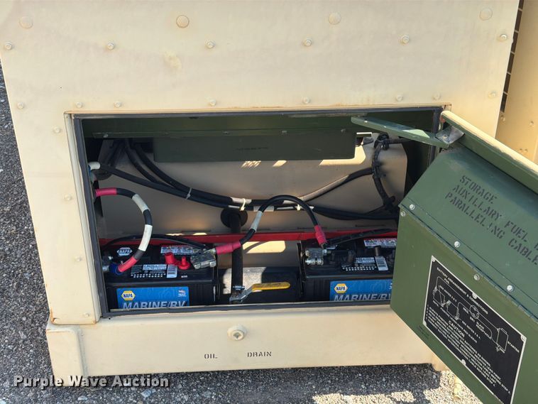 image for item EX4578 1999 Fremont Div MEP-805A generator