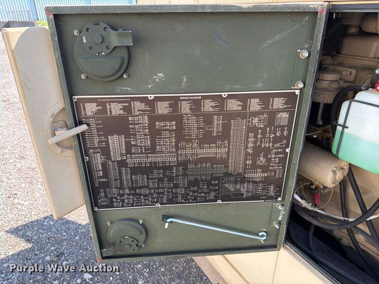 image for item EX4578 1999 Fremont Div MEP-805A generator