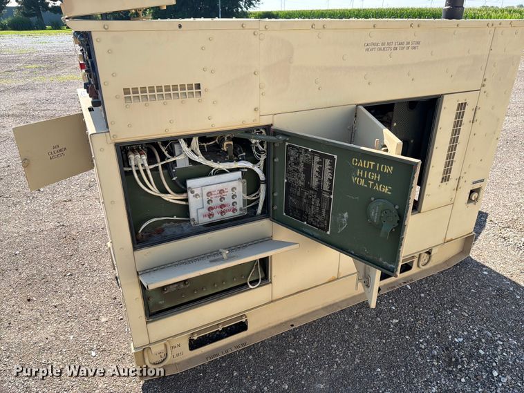 image for item EX4578 1999 Fremont Div MEP-805A generator