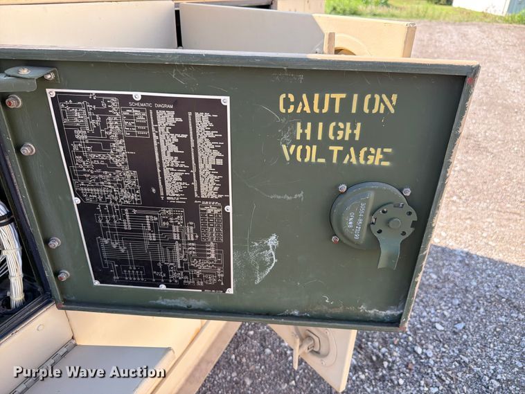 image for item EX4578 1999 Fremont Div MEP-805A generator