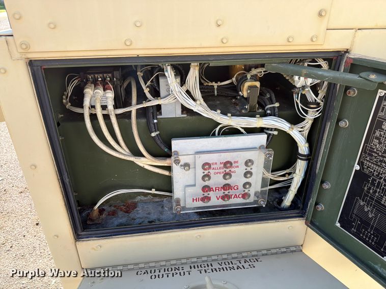 image for item EX4578 1999 Fremont Div MEP-805A generator