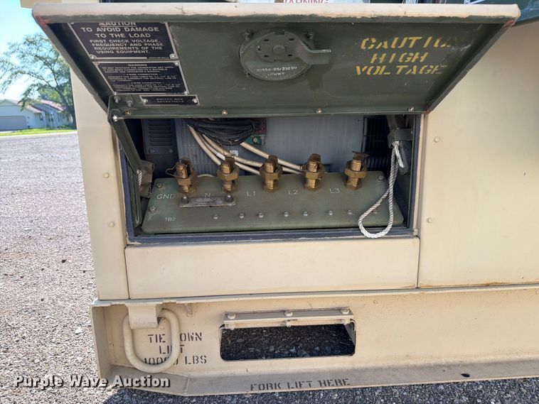 image for item EX4578 1999 Fremont Div MEP-805A generator