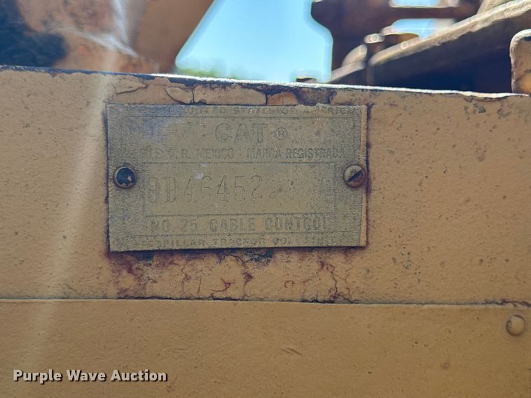 image for item FB5776 1967 Caterpillar D7E dozer