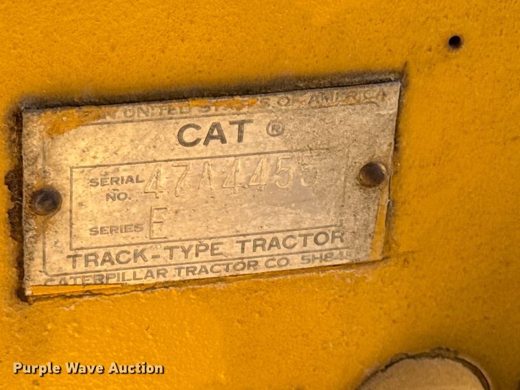 image for item FB5776 1967 Caterpillar D7E dozer