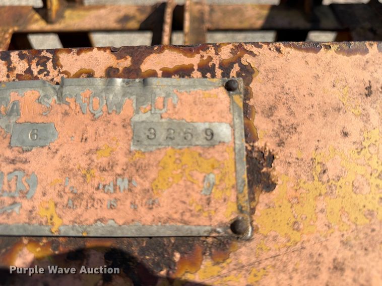 image for item FB5778 Adam's Snow Plow 6 V plow