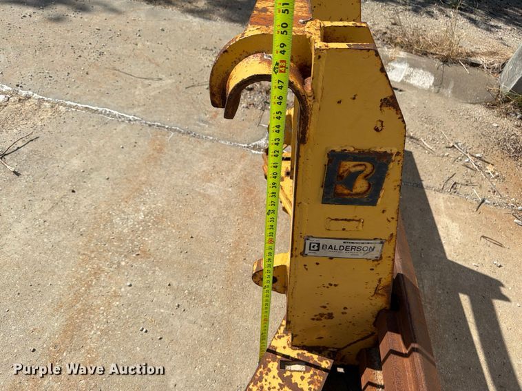 image for item FB5779 Balderson BLS110 motor grader attach