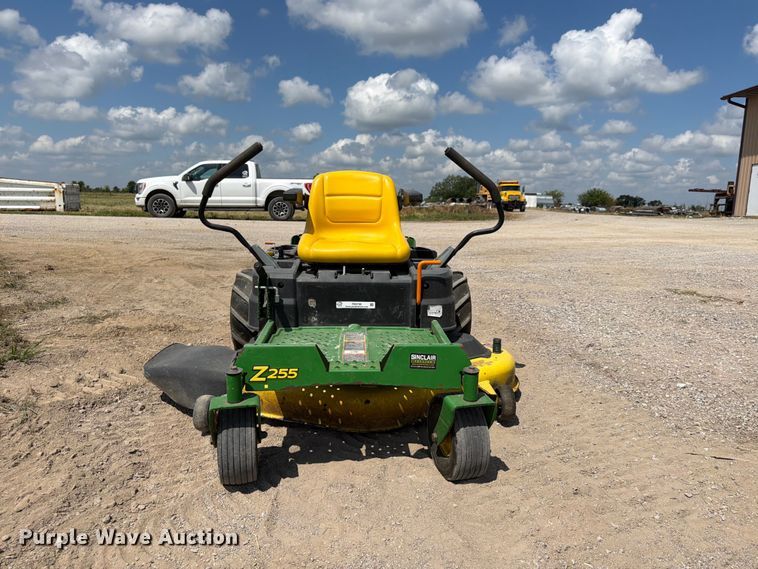 image for item FB5796 2021 John Deere Z255 ZTR lawn mower