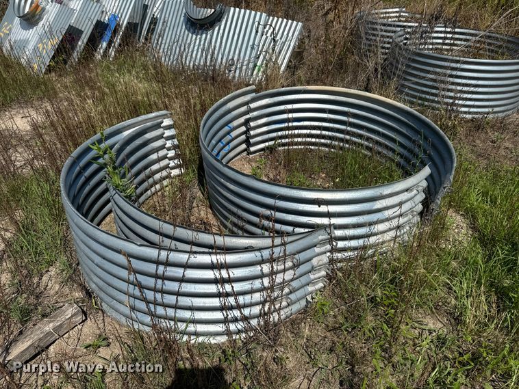 image for item FB5799 Approximately (60) culvert diaphragm pieces