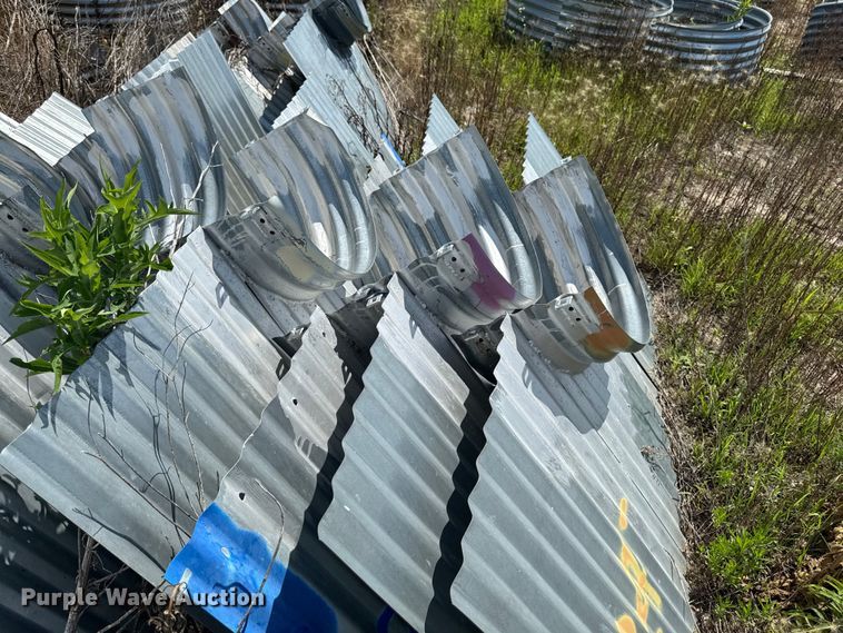 image for item FB5799 Approximately (60) culvert diaphragm pieces