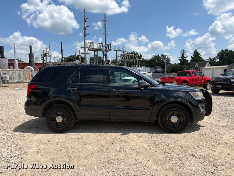 image for item FB5801 2016 Ford Explorer Police Interceptor SUV