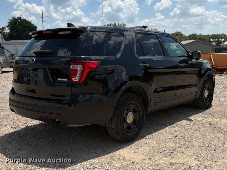 image for item FB5801 2016 Ford Explorer Police Interceptor SUV