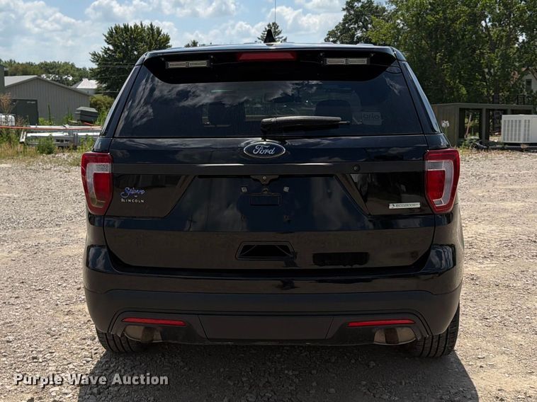 image for item FB5801 2016 Ford Explorer Police Interceptor SUV