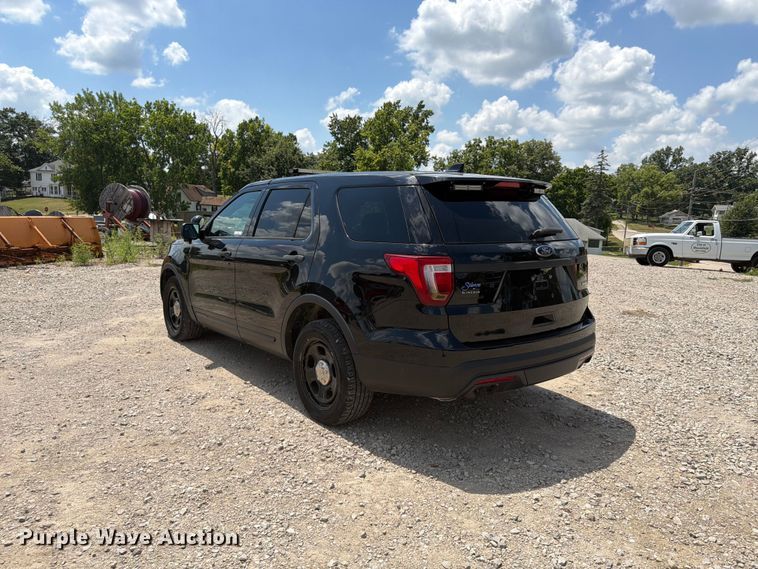 image for item FB5801 2016 Ford Explorer Police Interceptor SUV