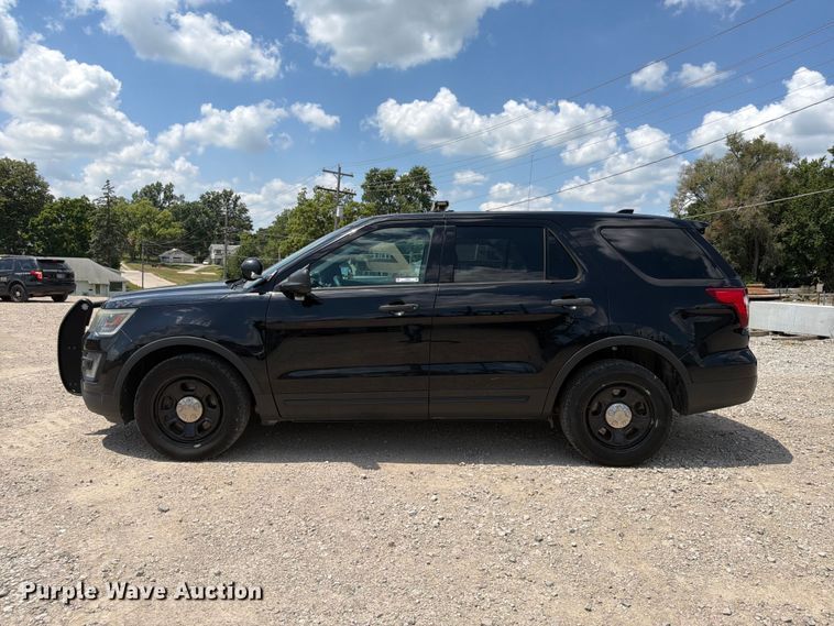 image for item FB5801 2016 Ford Explorer Police Interceptor SUV