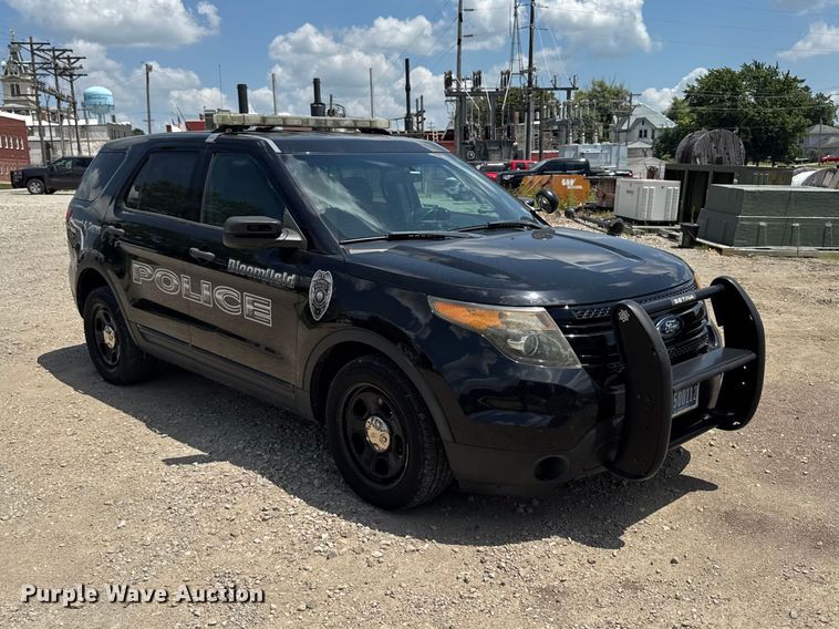 image for item FB5804 2015 Ford Explorer Police Explorer SUV