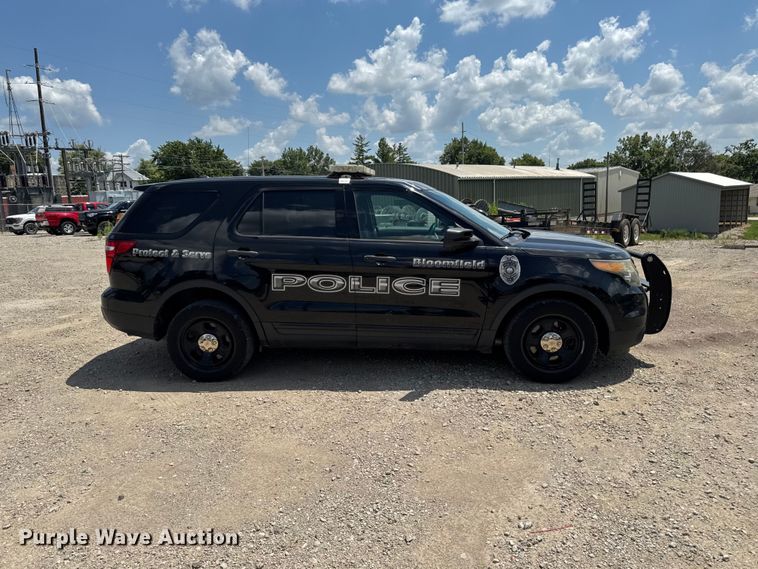 image for item FB5804 2015 Ford Explorer Police Explorer SUV