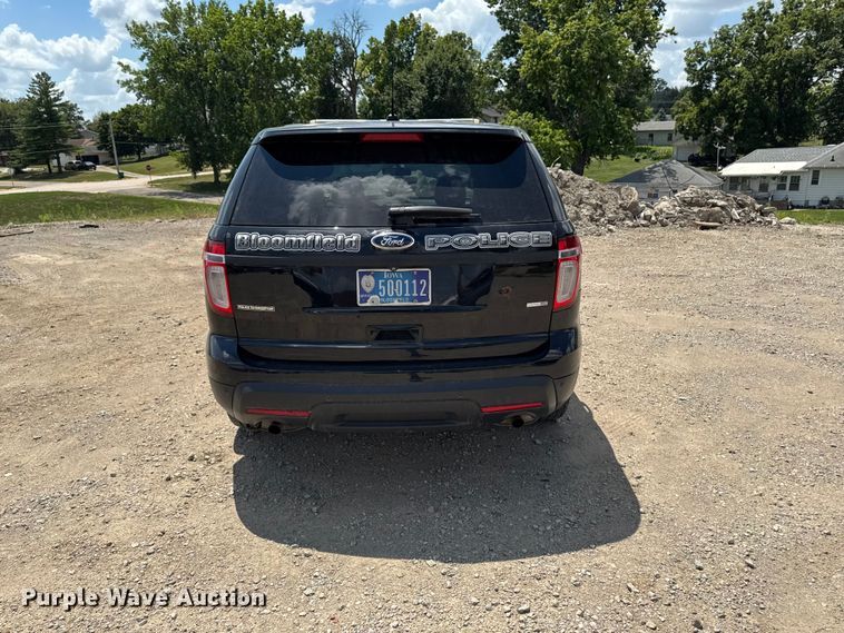 image for item FB5804 2015 Ford Explorer Police Explorer SUV