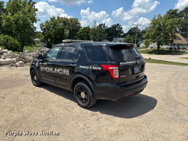 image for item FB5804 2015 Ford Explorer Police Explorer SUV