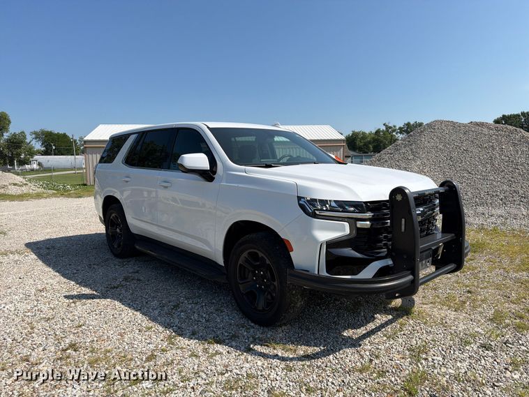 image for item FB5824 2023 Chevrolet Tahoe Police SUV