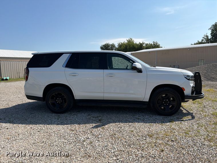 image for item FB5824 2023 Chevrolet Tahoe Police SUV