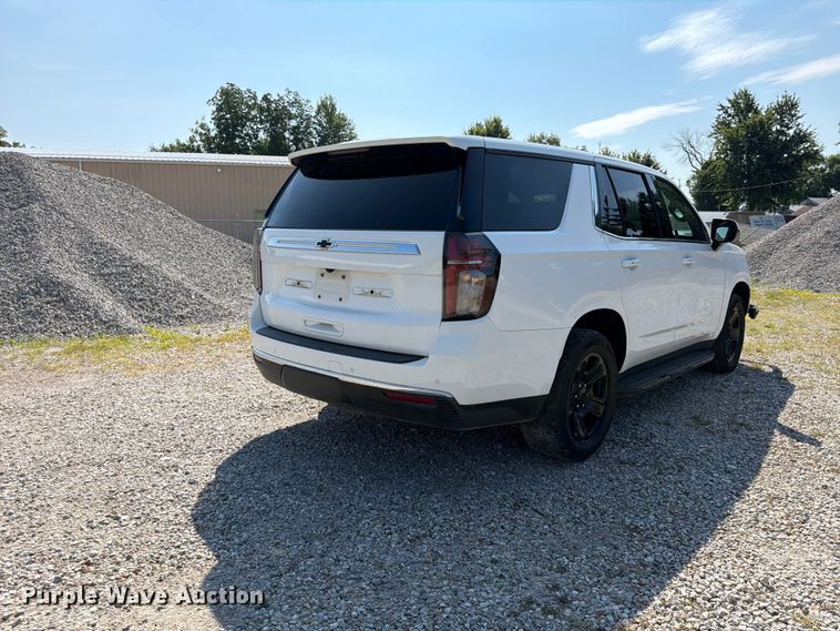 image for item FB5824 2023 Chevrolet Tahoe Police SUV