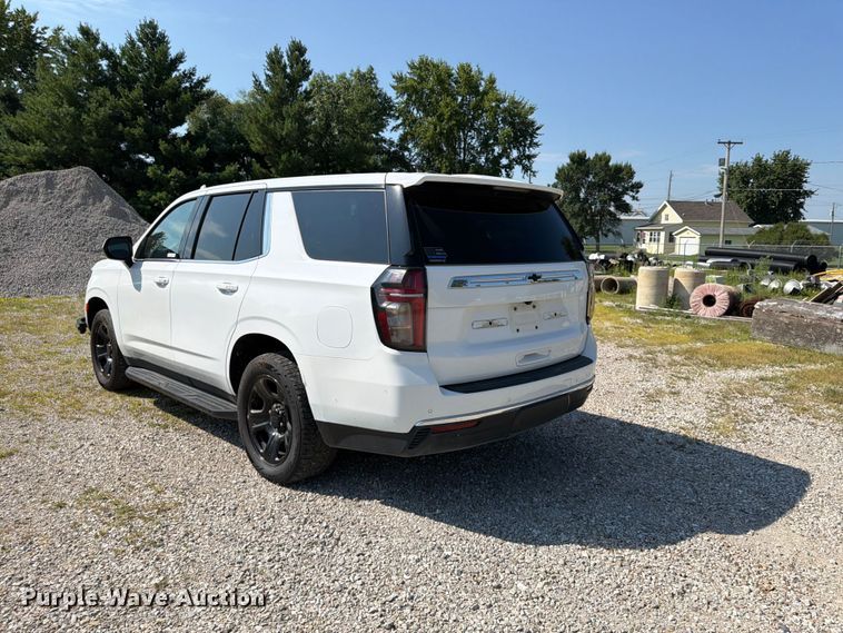 image for item FB5824 2023 Chevrolet Tahoe Police SUV