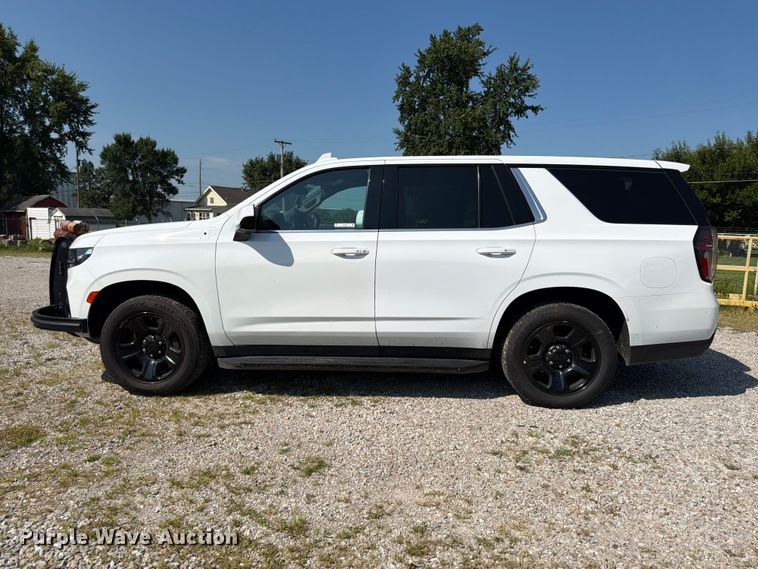 image for item FB5824 2023 Chevrolet Tahoe Police SUV