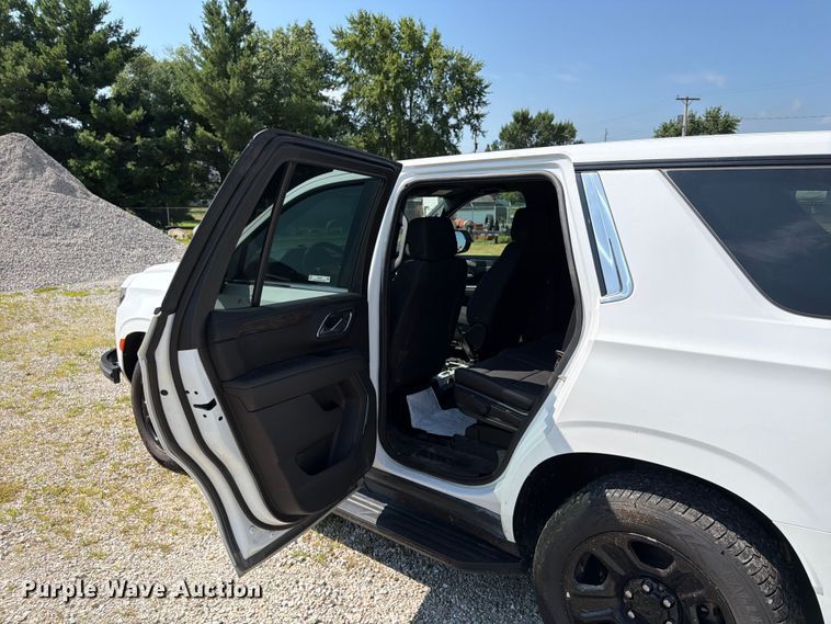 image for item FB5824 2023 Chevrolet Tahoe Police SUV